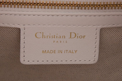 Christian Dior Cruise 2022 Vibe Pink & White Logo Handle Bag