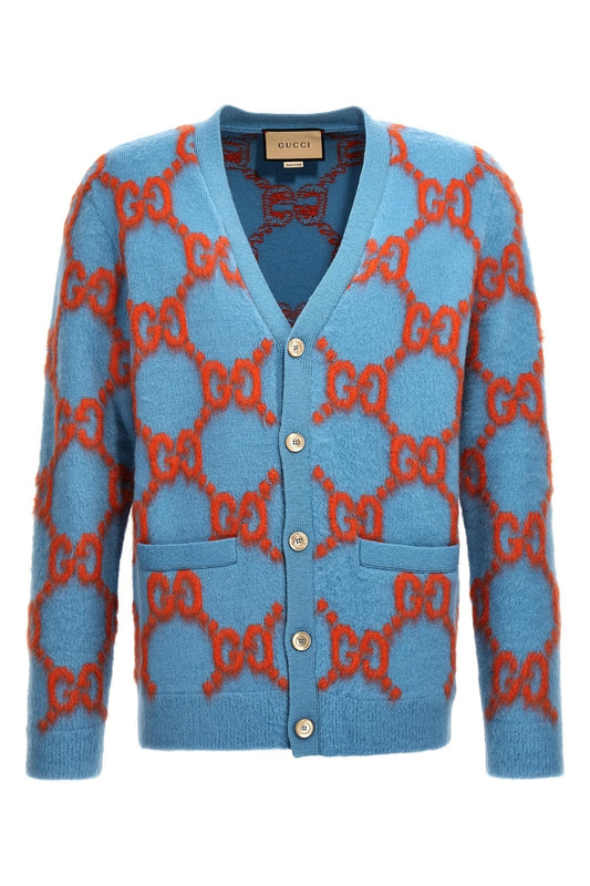 Gucci Men Logo Cardigan