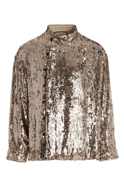 Gucci Men Sequin Shirt