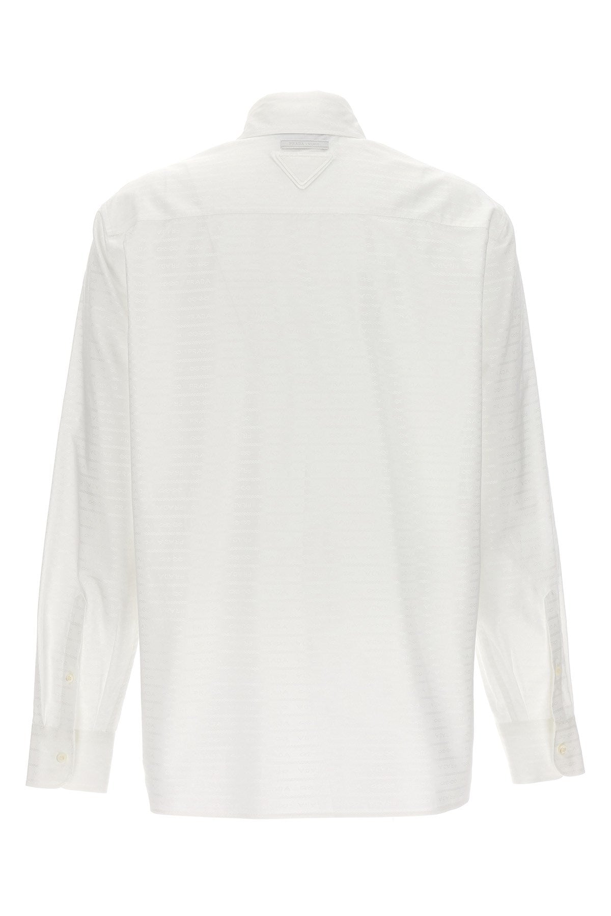 Prada Women Jacquard Logo Shirt