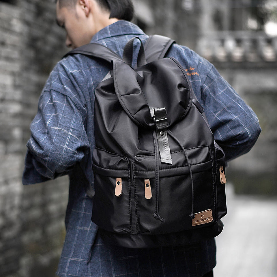 Gothslove Large Capacity Travel Backpacks For Men School Bags Waterproof Daypack Black Ultralight Laptop Backpack