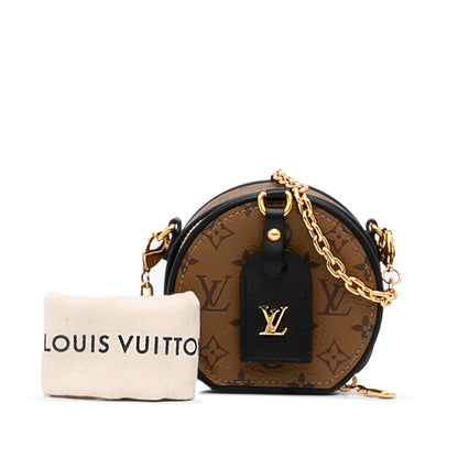 Louis Vuitton Boite Chapeau Mini Monogram Reverse Canvas