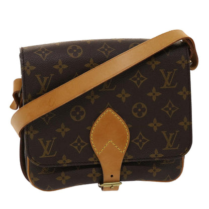 LOUIS VUITTON Monogram Cartouchiere MM Shoulder Bag M51253 LV Auth 43460