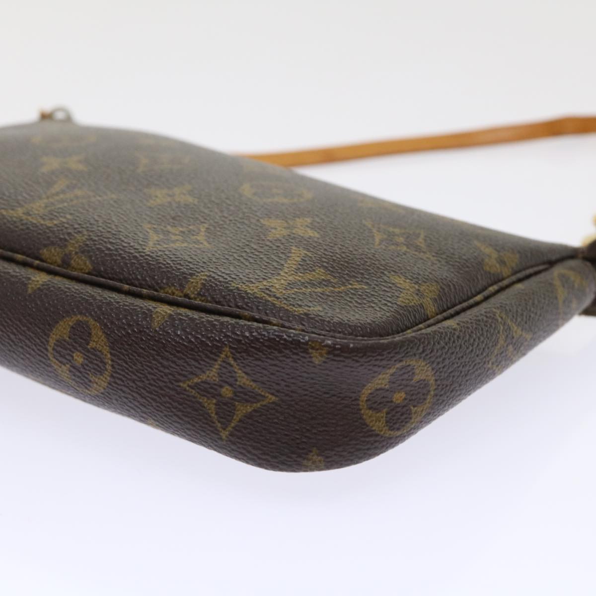 LOUIS VUITTON Monogram Pochette Accessoires Pouch M51980 LV Auth 43626