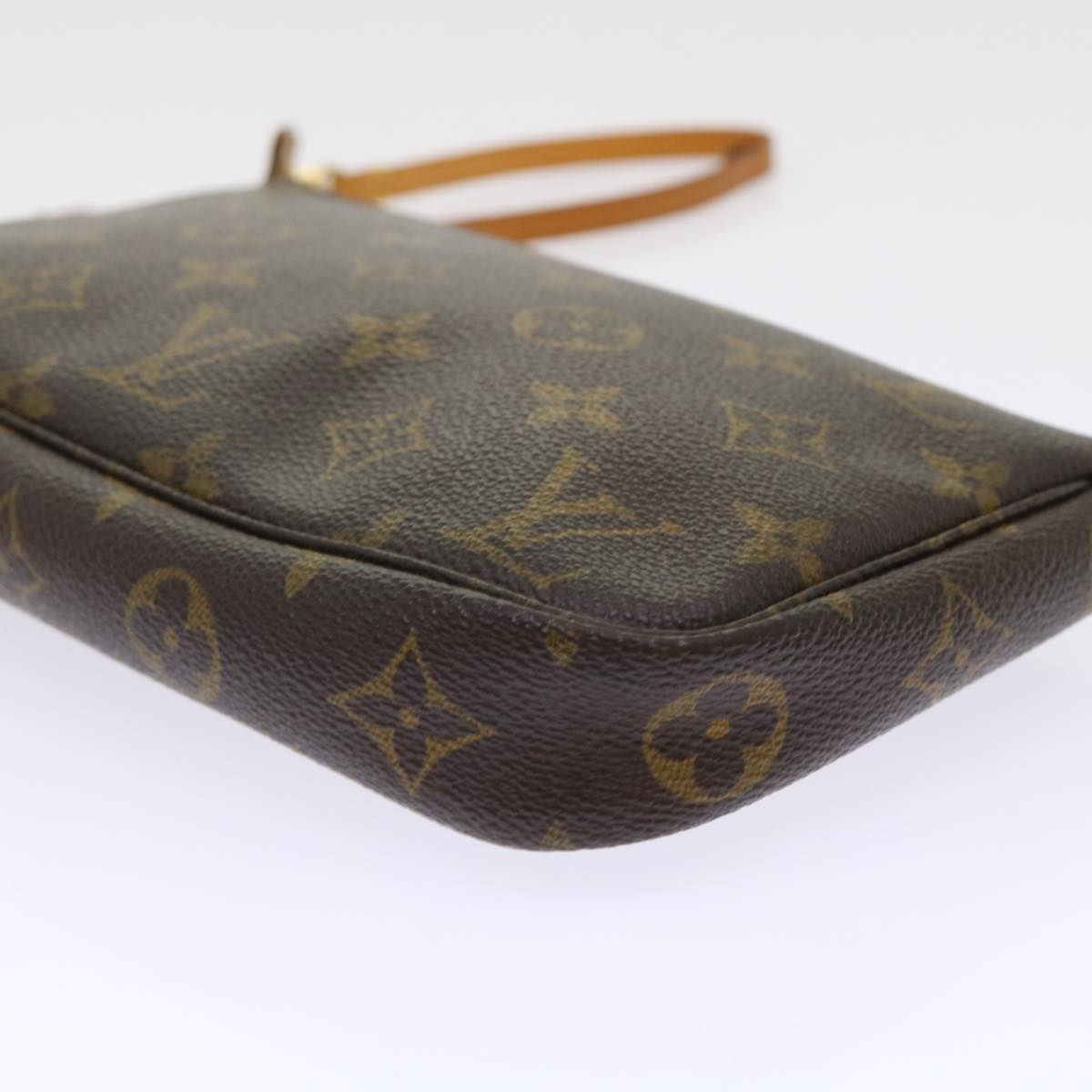 LOUIS VUITTON Monogram Pochette Accessoires Pouch M51980 LV Auth 43626