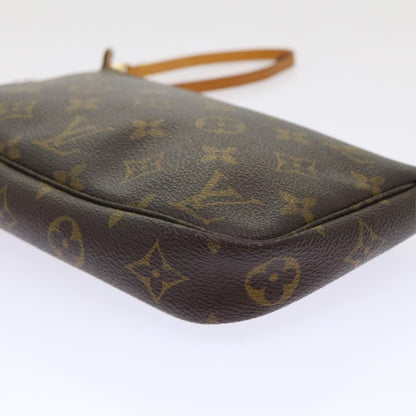 LOUIS VUITTON Monogram Pochette Accessoires Pouch M51980 LV Auth 43626