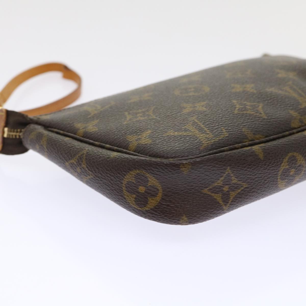 LOUIS VUITTON Monogram Pochette Accessoires Pouch M51980 LV Auth 43626