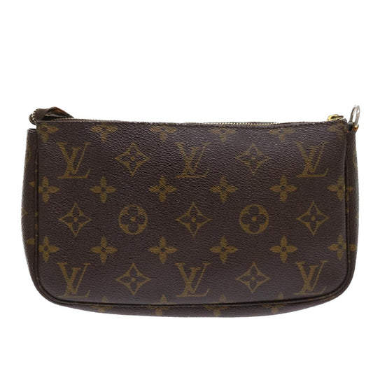 LOUIS VUITTON Monogram Pochette Accessoires Pouch M51980 LV Auth 43626