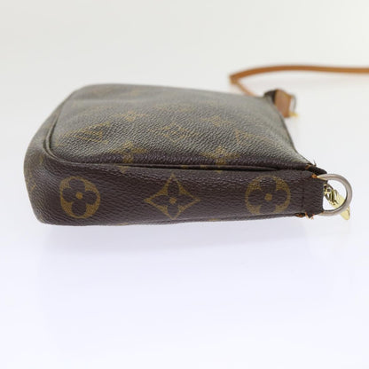 LOUIS VUITTON Monogram Pochette Accessoires Pouch M51980 LV Auth 43626