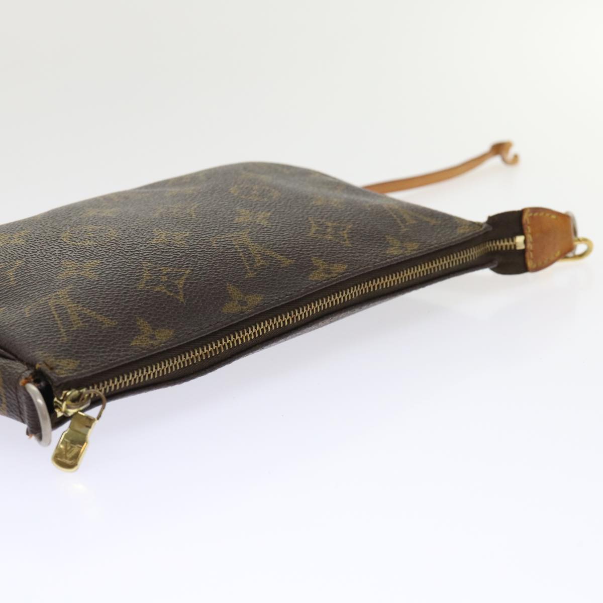 LOUIS VUITTON Monogram Pochette Accessoires Pouch M51980 LV Auth 43626