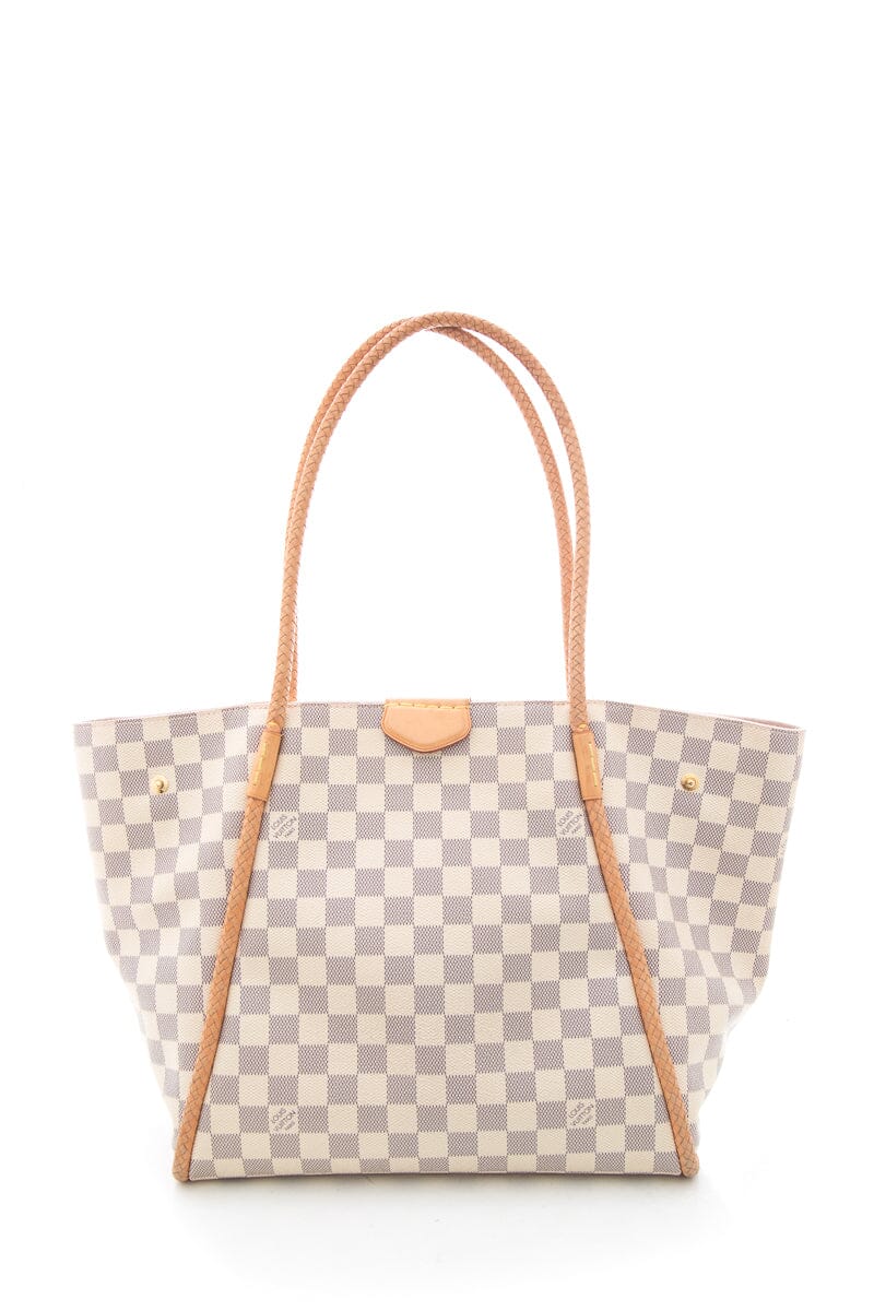 Louis Vuitton White Damier Azur Propriano Tote Handbag