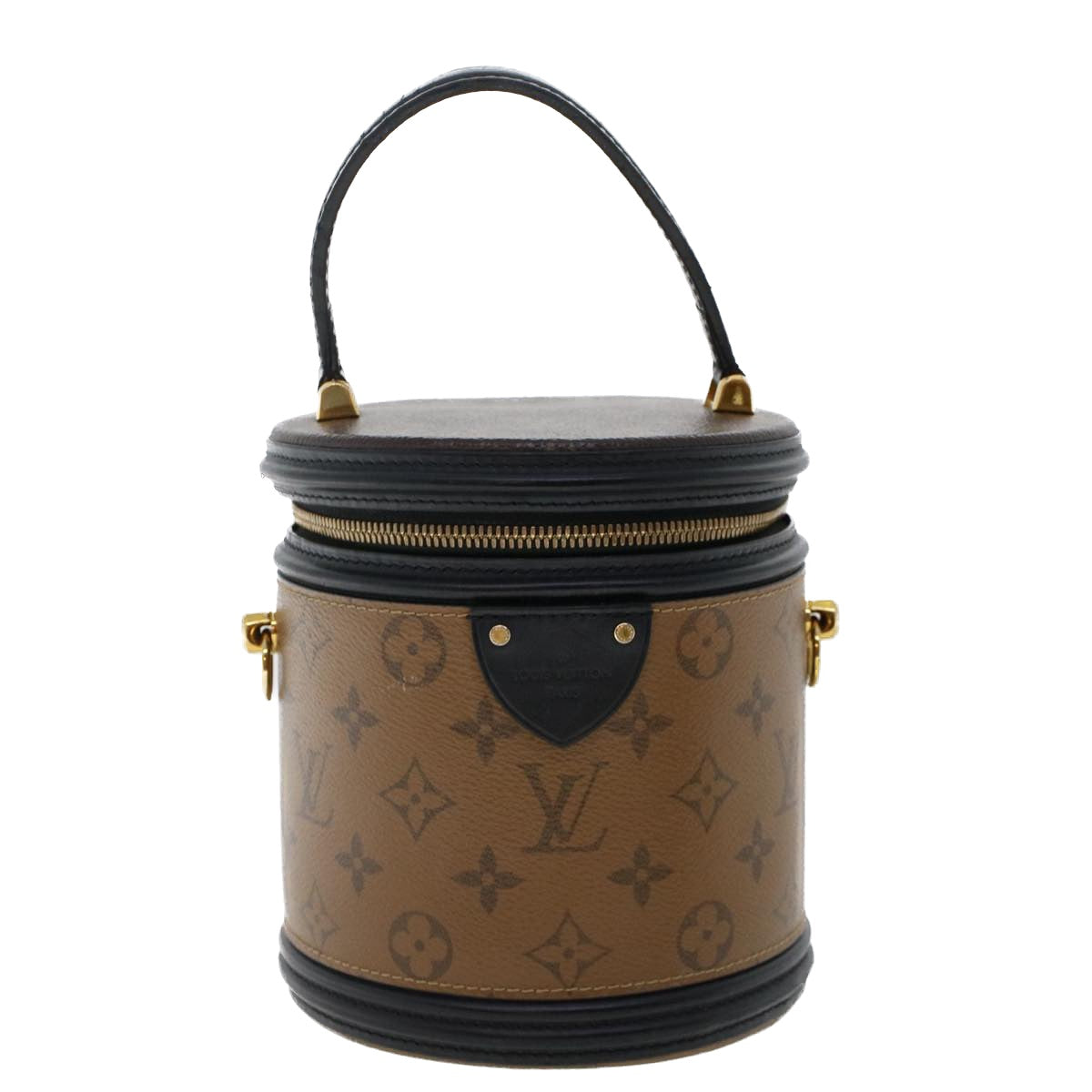 LOUIS VUITTON Monogram Reverse Cannes Hand Bag 2way M43986 LV Auth 44215A