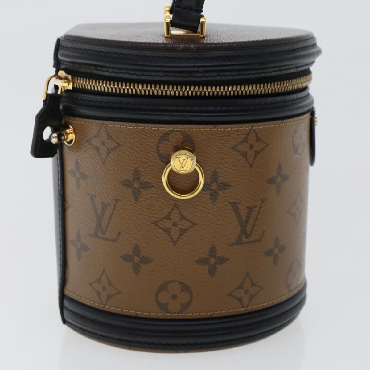 LOUIS VUITTON Monogram Reverse Cannes Hand Bag 2way M43986 LV Auth 44215A