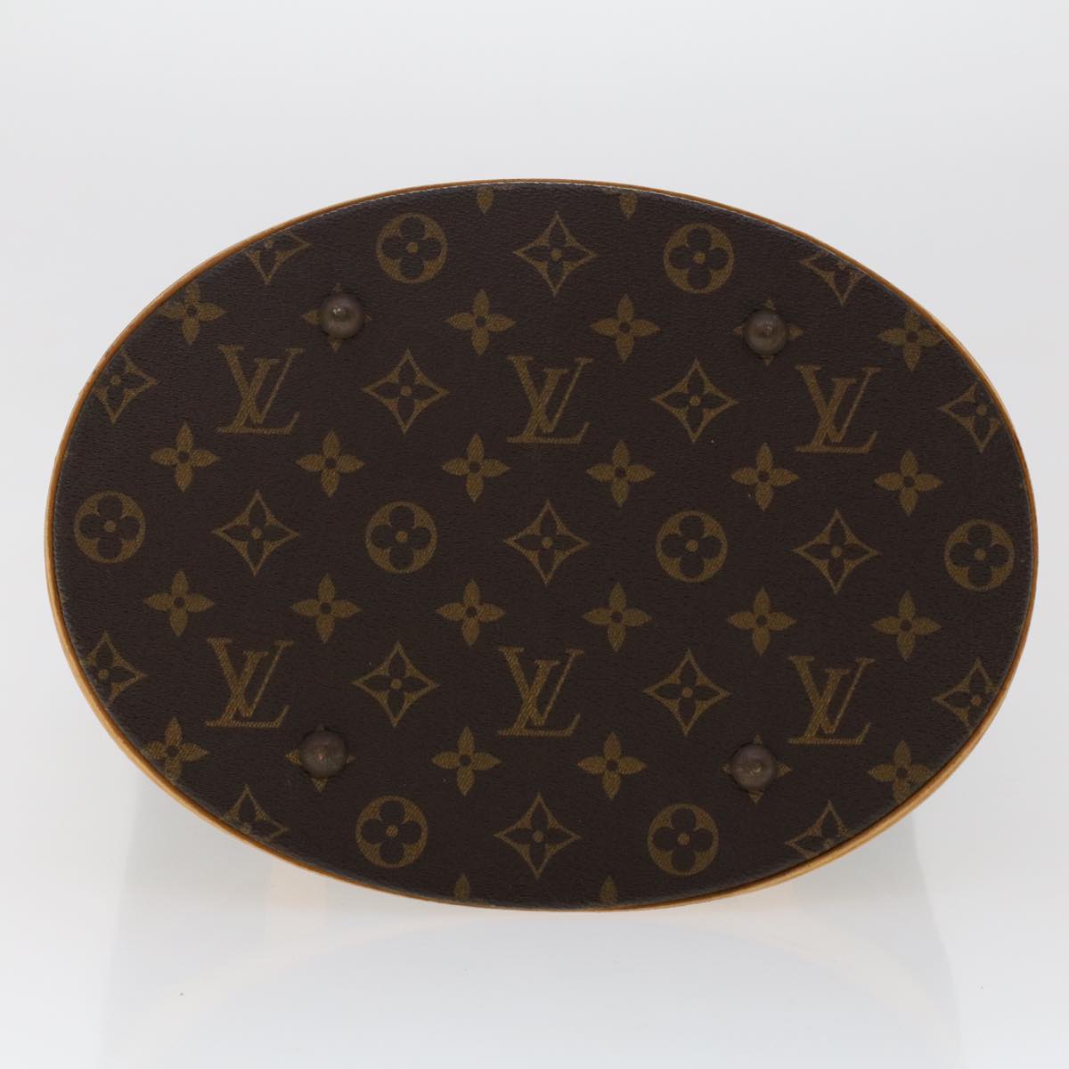 LOUIS VUITTON Monogram Bucket GM Shoulder Bag M42236 LV Auth 44535