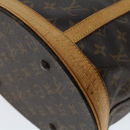 LOUIS VUITTON Monogram Bucket GM Shoulder Bag M42236 LV Auth 44535