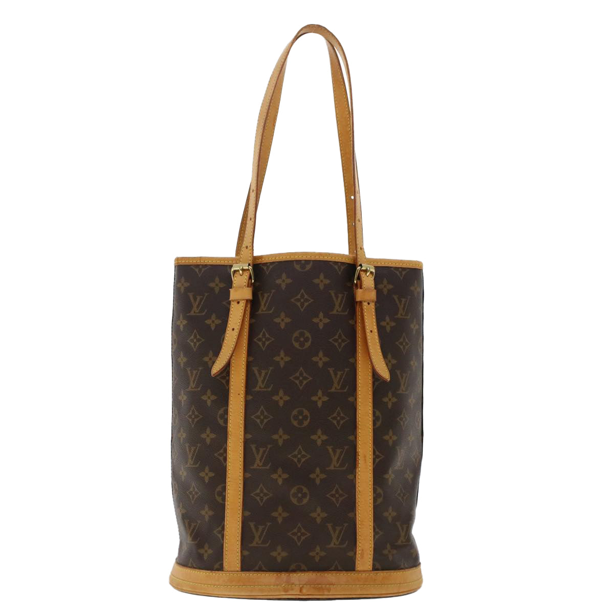 LOUIS VUITTON Monogram Bucket GM Shoulder Bag M42236 LV Auth 44535