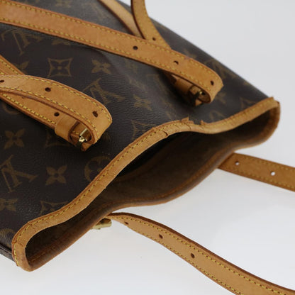 LOUIS VUITTON Monogram Bucket GM Shoulder Bag M42236 LV Auth 44535