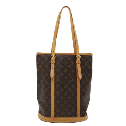 LOUIS VUITTON Monogram Bucket GM Shoulder Bag M42236 LV Auth 44542