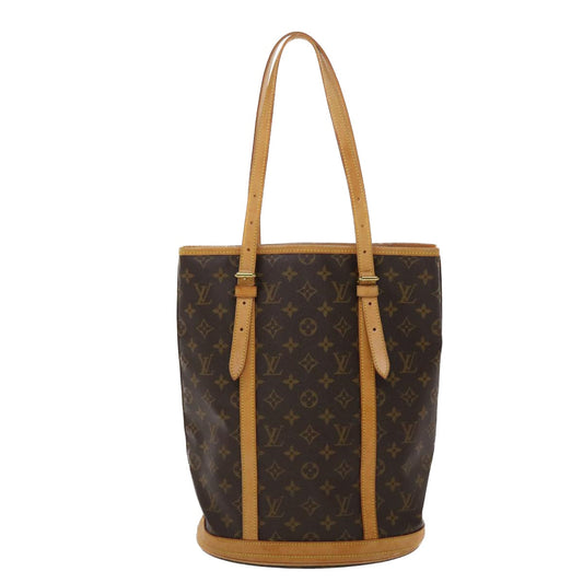 LOUIS VUITTON Monogram Bucket GM Shoulder Bag M42236 LV Auth 44542