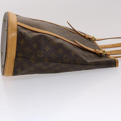 LOUIS VUITTON Monogram Bucket GM Shoulder Bag M42236 LV Auth 44542