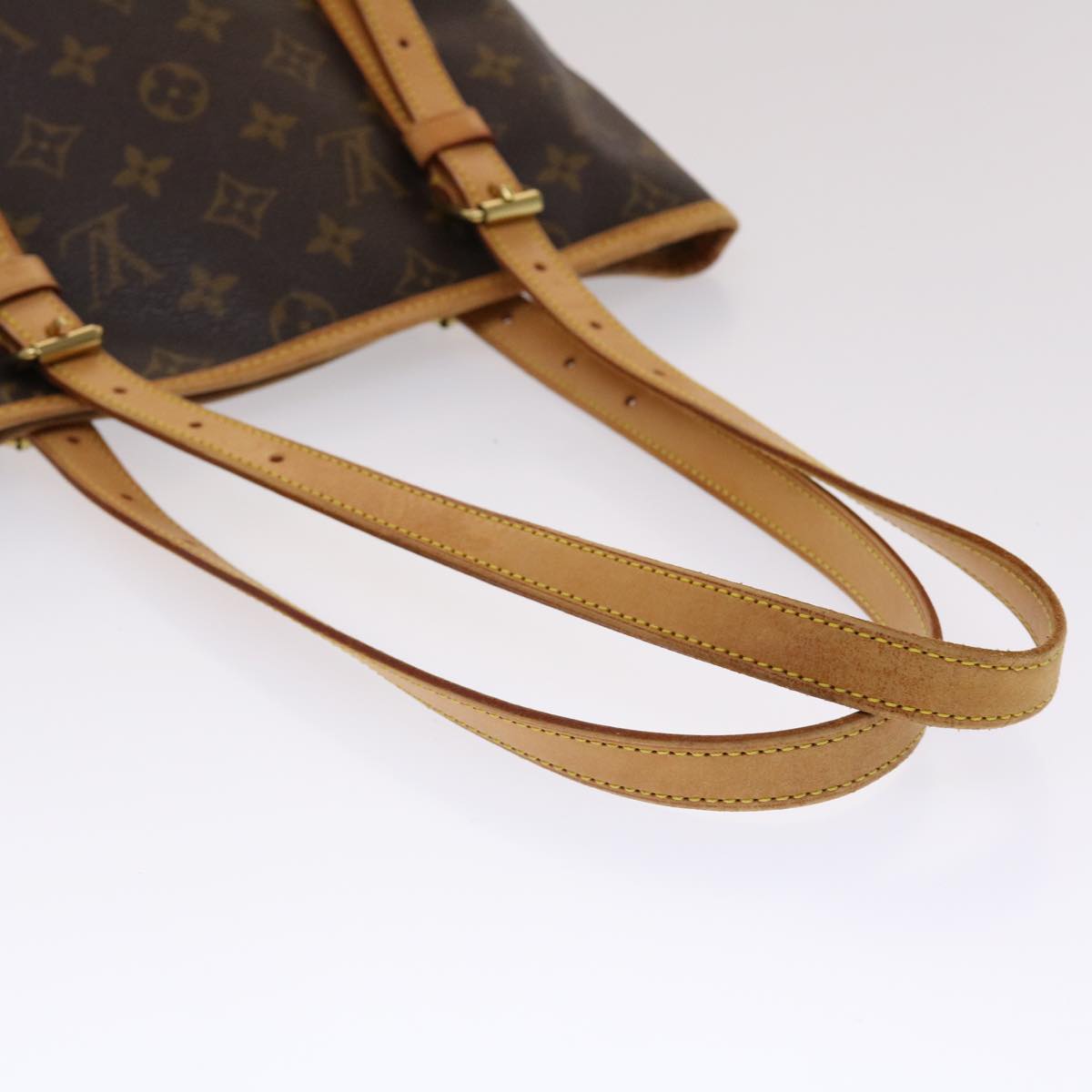 LOUIS VUITTON Monogram Bucket GM Shoulder Bag M42236 LV Auth 44542