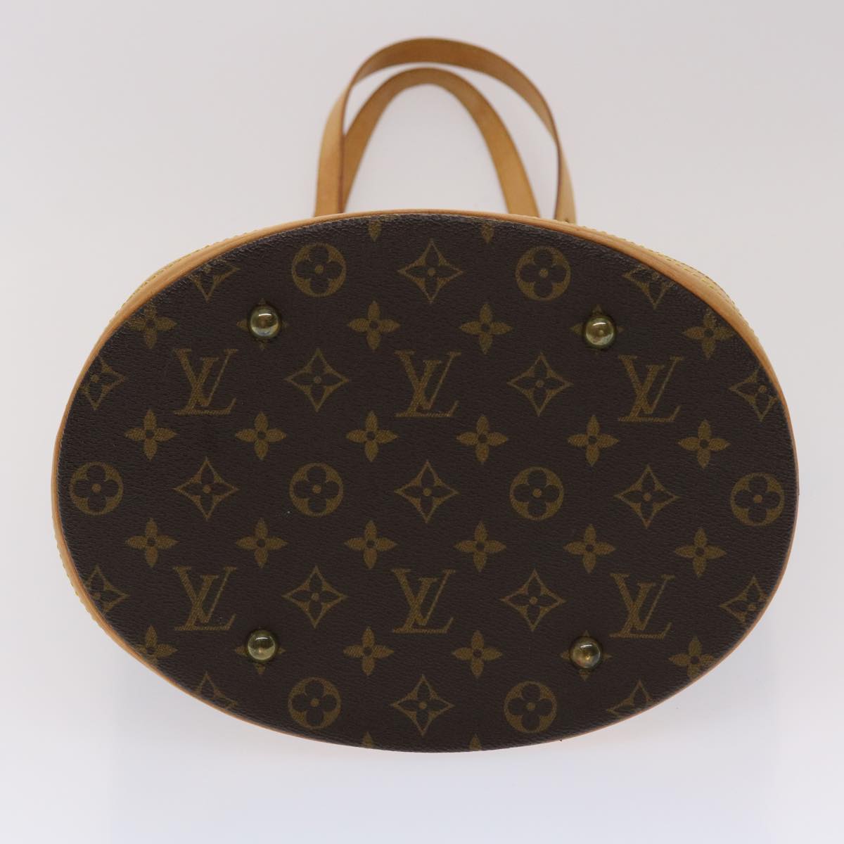 LOUIS VUITTON Monogram Bucket GM Shoulder Bag M42236 LV Auth 44542