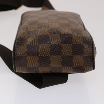 LOUIS VUITTON Damier Ebene Geronimos Shoulder Bag N51994 LV Auth 44721