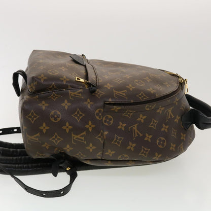 LOUIS VUITTON Monogram Palm Springs MM Backpack M41561 LV Auth 45223