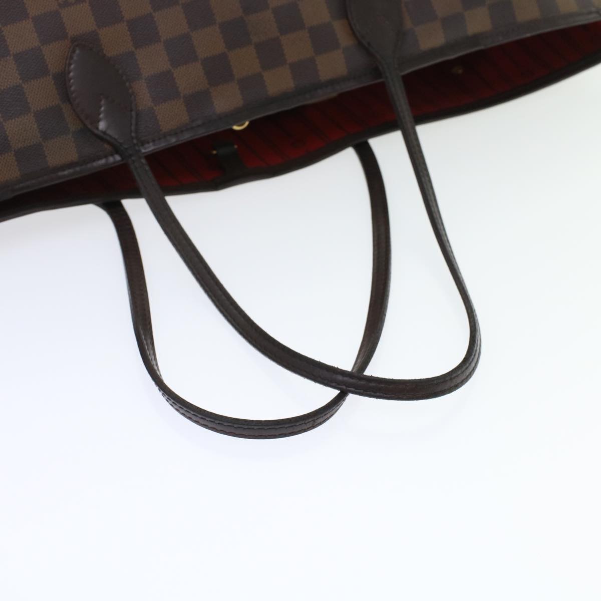 LOUIS VUITTON Damier Ebene Neverfull GM Tote Bag N51106 LV Auth 45449