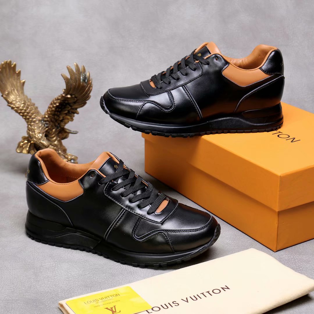 The Bags Vibe - Louis Vuitton Run Away Black Sneaker