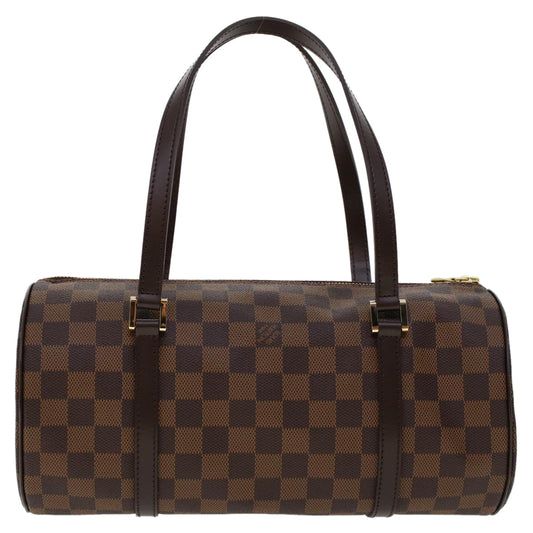 LOUIS VUITTON Damier Ebene Papillon 30 Hand Bag N51303 LV Auth 45635A