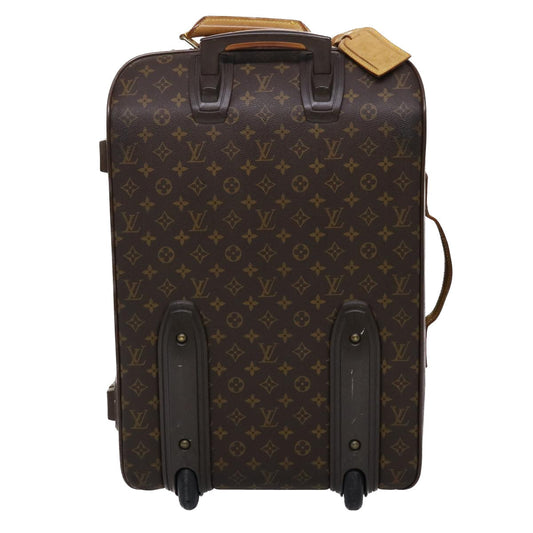 LOUIS VUITTON Monogram Pegas 55 Suitcase M23297 LV Auth 45689