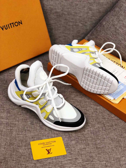 The Bags Vibe - Louis Vuitton Archlight Brown Black Yellow Sneaker