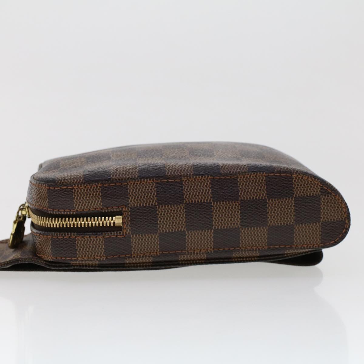 LOUIS VUITTON Damier Ebene Geronimos Shoulder Bag N51994 LV Auth 46328