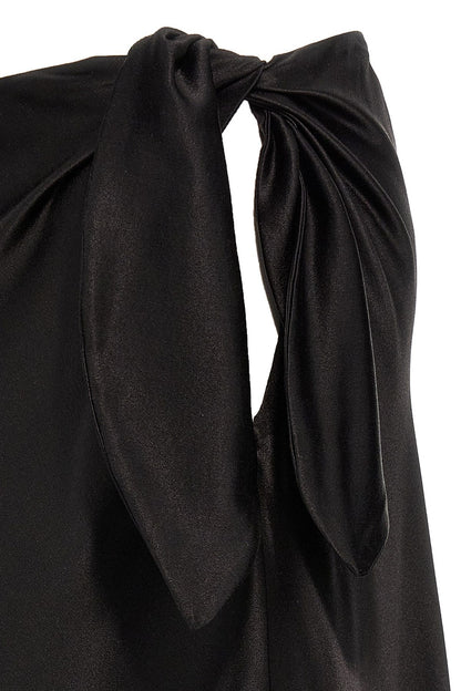 Saint Laurent Women Knot Maxi Skirt