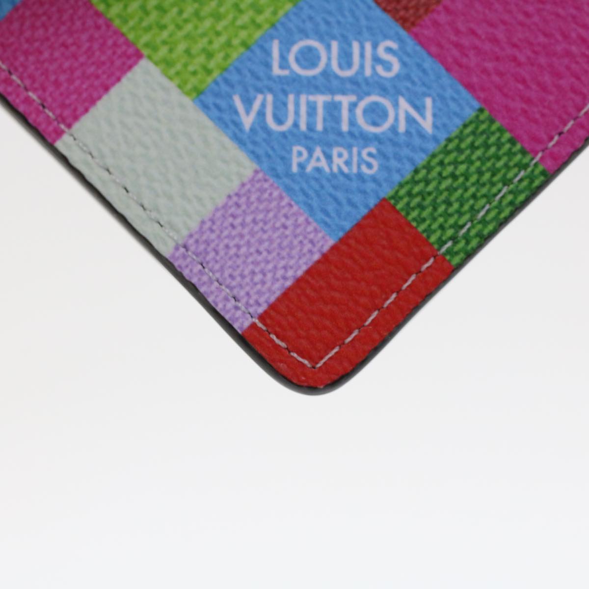 LOUIS VUITTON Damier Graphite 3D Organizer Dupoch Wallet N60432 LV Auth 46370A