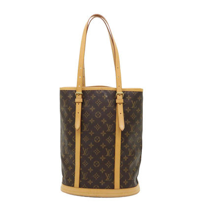 LOUIS VUITTON Monogram Bucket GM Shoulder Bag M42236 LV Auth 46560