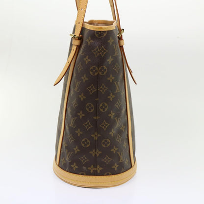 LOUIS VUITTON Monogram Bucket GM Shoulder Bag M42236 LV Auth 46560