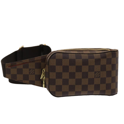 LOUIS VUITTON Damier Ebene Geronimos Shoulder Bag N51994 LV Auth 46568A