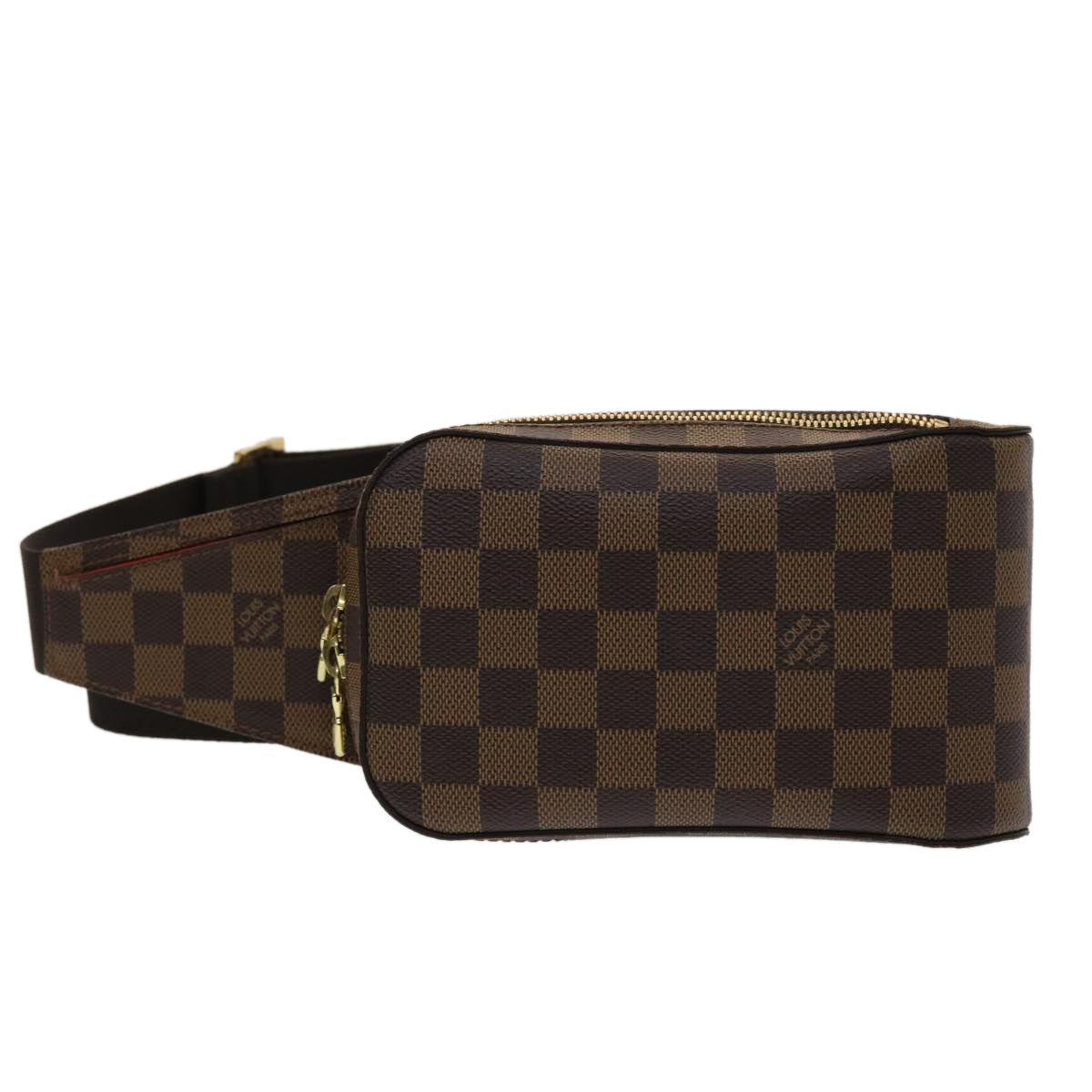 LOUIS VUITTON Damier Ebene Geronimos Shoulder Bag N51994 LV Auth 46568A