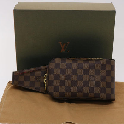 LOUIS VUITTON Damier Ebene Geronimos Shoulder Bag N51994 LV Auth 46568A