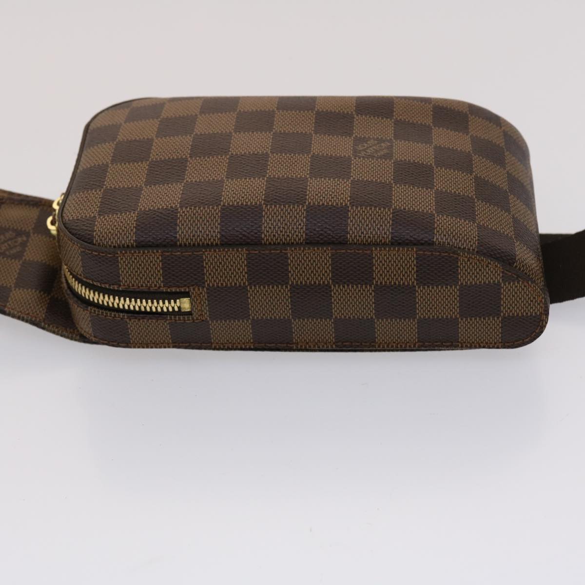 LOUIS VUITTON Damier Ebene Geronimos Shoulder Bag N51994 LV Auth 46568A