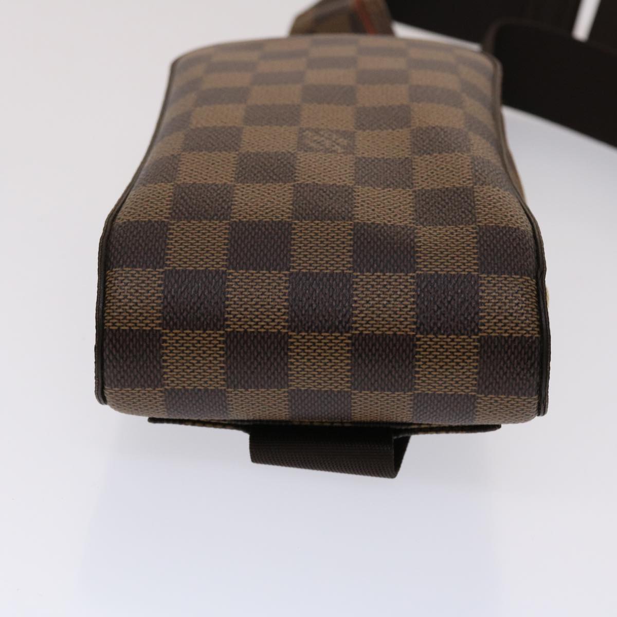 LOUIS VUITTON Damier Ebene Geronimos Shoulder Bag N51994 LV Auth 46568A