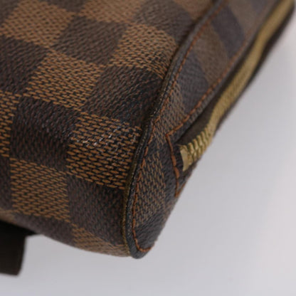 LOUIS VUITTON Damier Ebene Geronimos Shoulder Bag N51994 LV Auth 46569