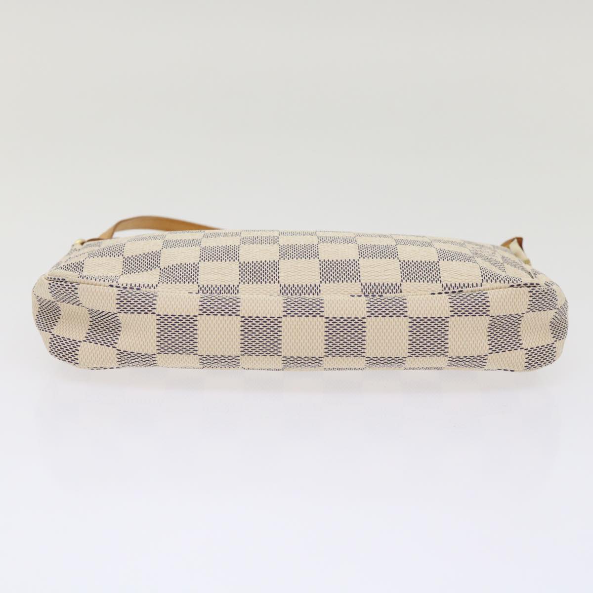 LOUIS VUITTON Damier Azur Pochette Accessoires Pouch N51986 LV Auth 46654