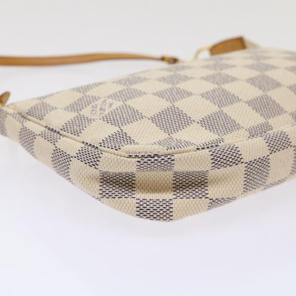 LOUIS VUITTON Damier Azur Pochette Accessoires Pouch N51986 LV Auth 46654