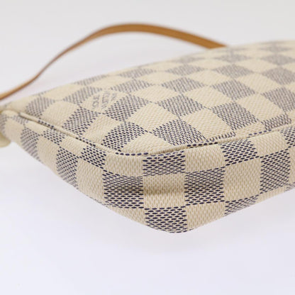 LOUIS VUITTON Damier Azur Pochette Accessoires Pouch N51986 LV Auth 46654