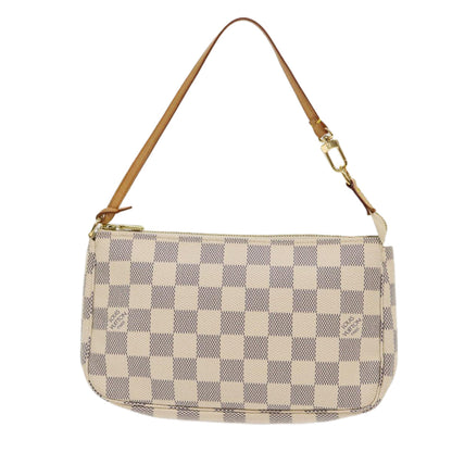 LOUIS VUITTON Damier Azur Pochette Accessoires Pouch N51986 LV Auth 46654