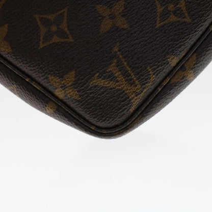 LOUIS VUITTON Monogram Pochette Accessoires Pouch M51980 LV Auth 46706