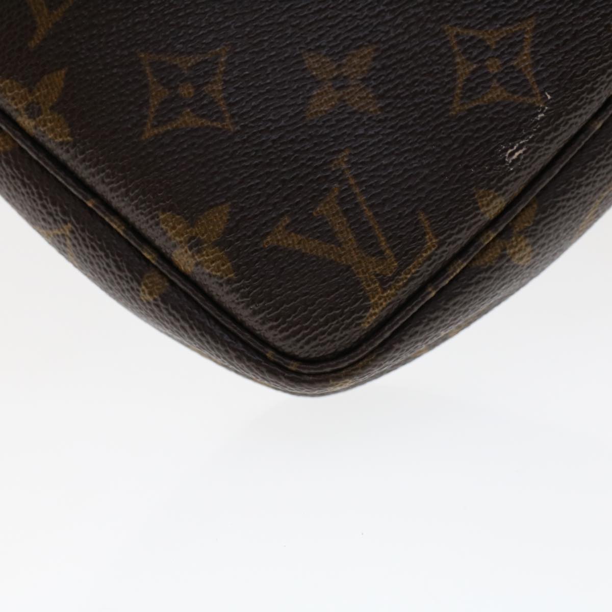 LOUIS VUITTON Monogram Pochette Accessoires Pouch M51980 LV Auth 46706